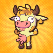 CHEERFUL COW